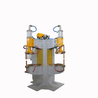 স্টেশনারি ফ্রিকোয়েন্সি ইনভার্টার 75KVA প্রতিরোধ স্পট ওয়েল্ডার 100mm ইলেক্ট্রোড স্ট্রোক