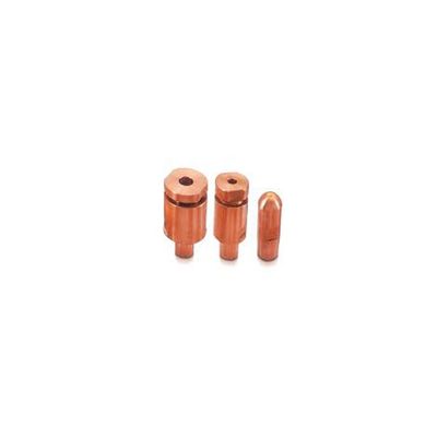 Cucrzr 20mm কপার স্পট ওয়েল্ডিং ইলেকট্রোড ক্যাপ D টাইপ ISO9001